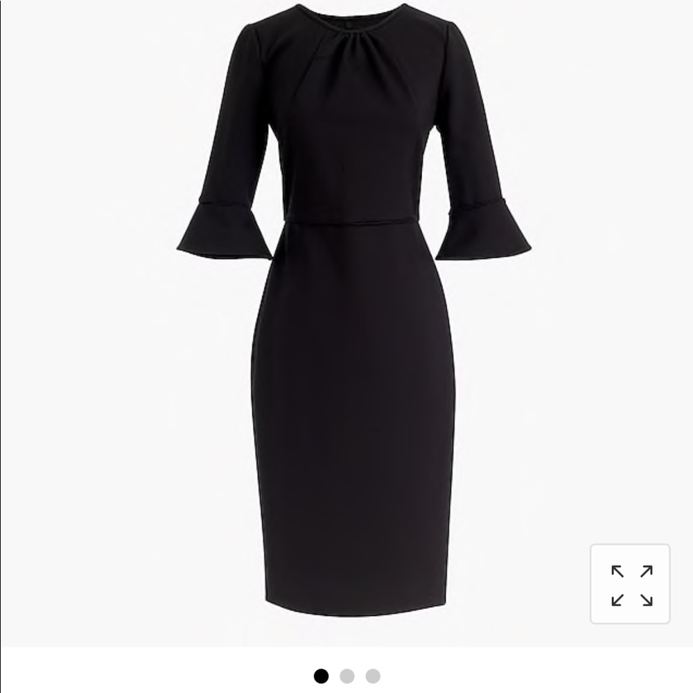 J crew petite bell stretch dress